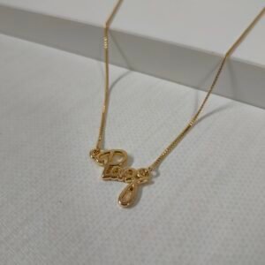 Colar feminino – Folheado ouro 18k