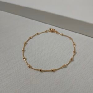 Pulseira infantil – Folheado ouro 18K