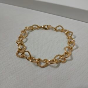 Pulseira feminina – Folheado ouro 18K